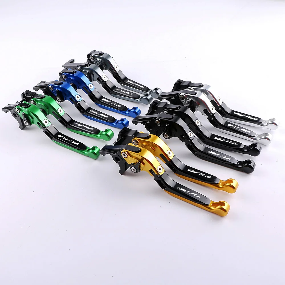 

CNC Aluminum Foldable Extendable Motorcycle Brake Clutch Levers Motorcycle Accessories Fit for Yamaha YZF R6 2005-2016