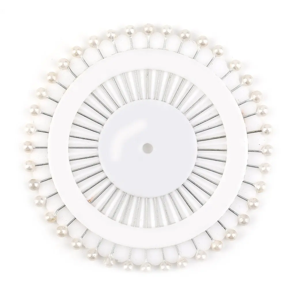 

35mm 480pcs/Set White Round Head Dressmaking Pearl Decorating Sewing Pin Craft For Home Decorative DIY Crafts Accessories