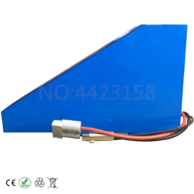 48V 20Ah треугольная батарея 48V 1000W 2000W батарея для электрического велосипеда 48V 20Ah литиевая батарея с сумкой+ 54,6 V 5A зарядное устройство
