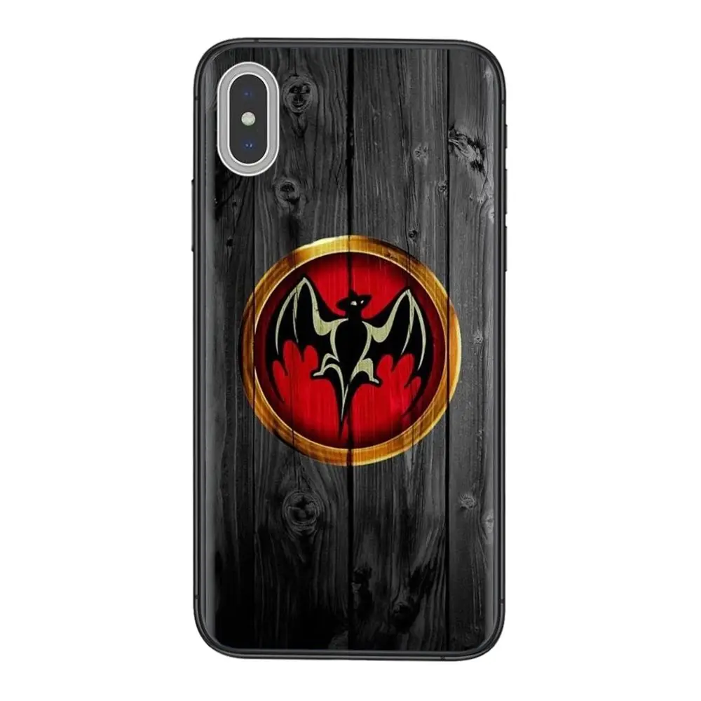 Наклейка с логотипом вампирской летучей мыши Bacardi Rum для Galaxy A02 A22 A71 A51 A50 A42 A40 A32 A31 A30S A21S A20 A20S A20E A12 5G TPU телефона