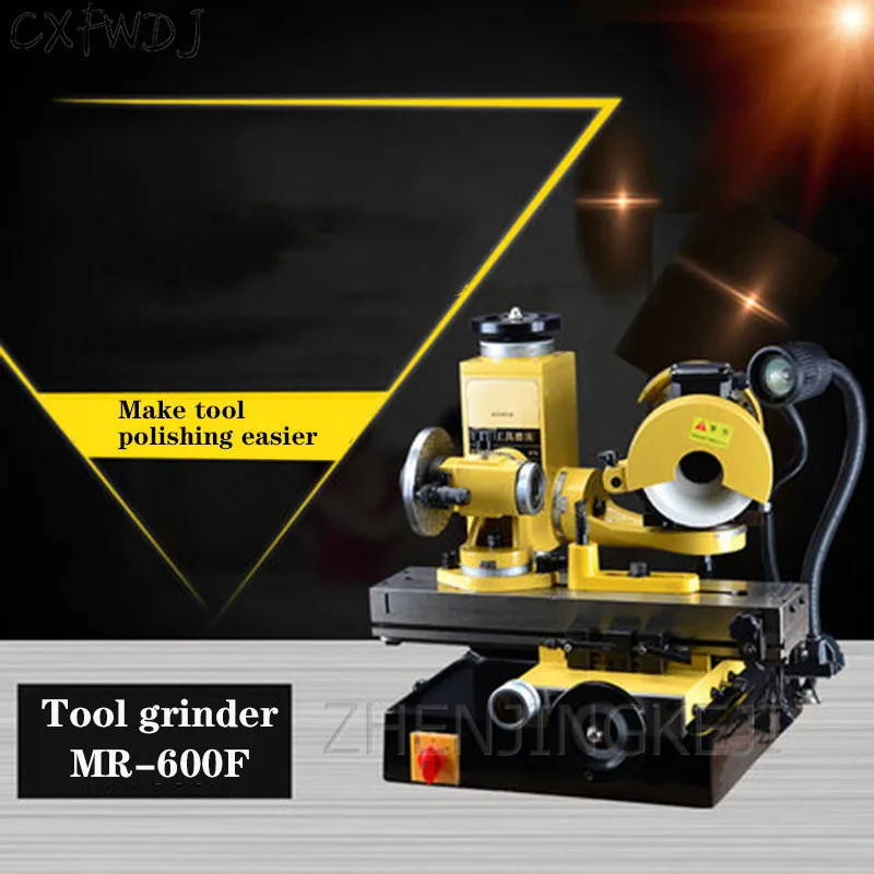 

MR-600F Universal Grinding Machine Electric Grinder Tool Grinder Drill Milling Cutter Three Bevel Machining Center