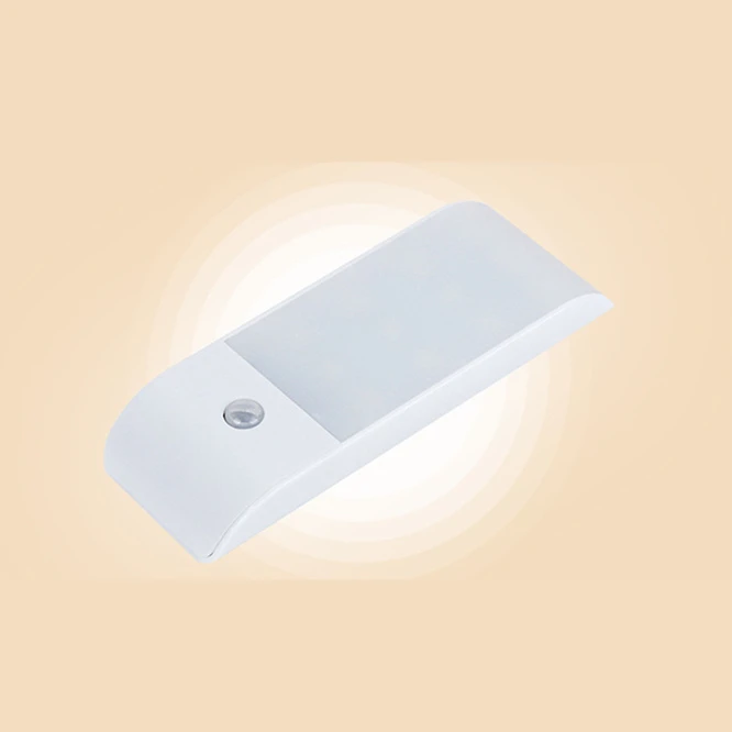 

2pcs PIR Infrared Motion Sensor USB Rechargeable 12LEDs lamp bead Nightlight Induction Corridor Closet Wardrobe wall light Decor