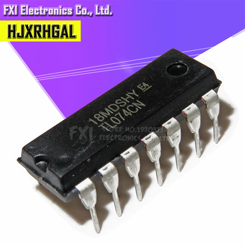 100 шт. TL074CN DIP14 TL074 DIP