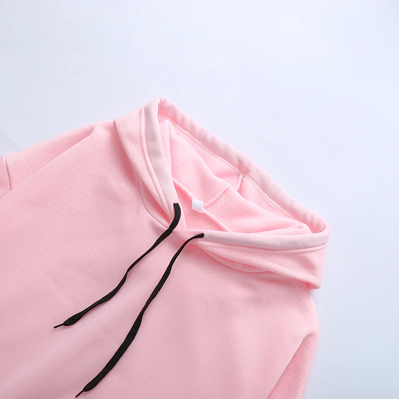 

Women Hoodies Hunter X Hunter Women Pullovers White Pink Hooded Sweatshirts Killua Eyes Print Anime Hoody Streetwear Tops