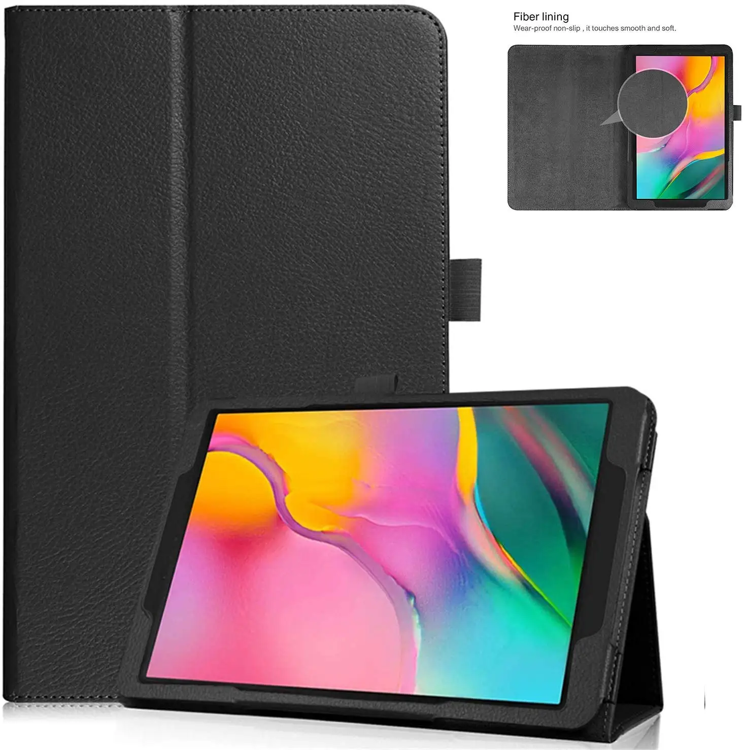 Деловой Чехол книжка для Samsung Galaxy Tab A 8 0 2019 умный держатель подставка Магнитный