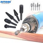 5 шт.компл. ротационные пилки сверла Hss Вращающаяся головка торфа полировка аксессуары DIY электрическая Шлифовальная головка инструменты для деревообработки
