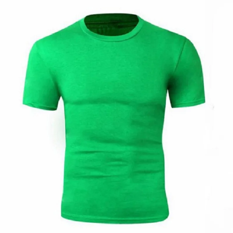 

New summer men's and women's sports T-shirt printing T-shirt O-neck short-sleeved fashion men's simple T-shirt men's top 2021