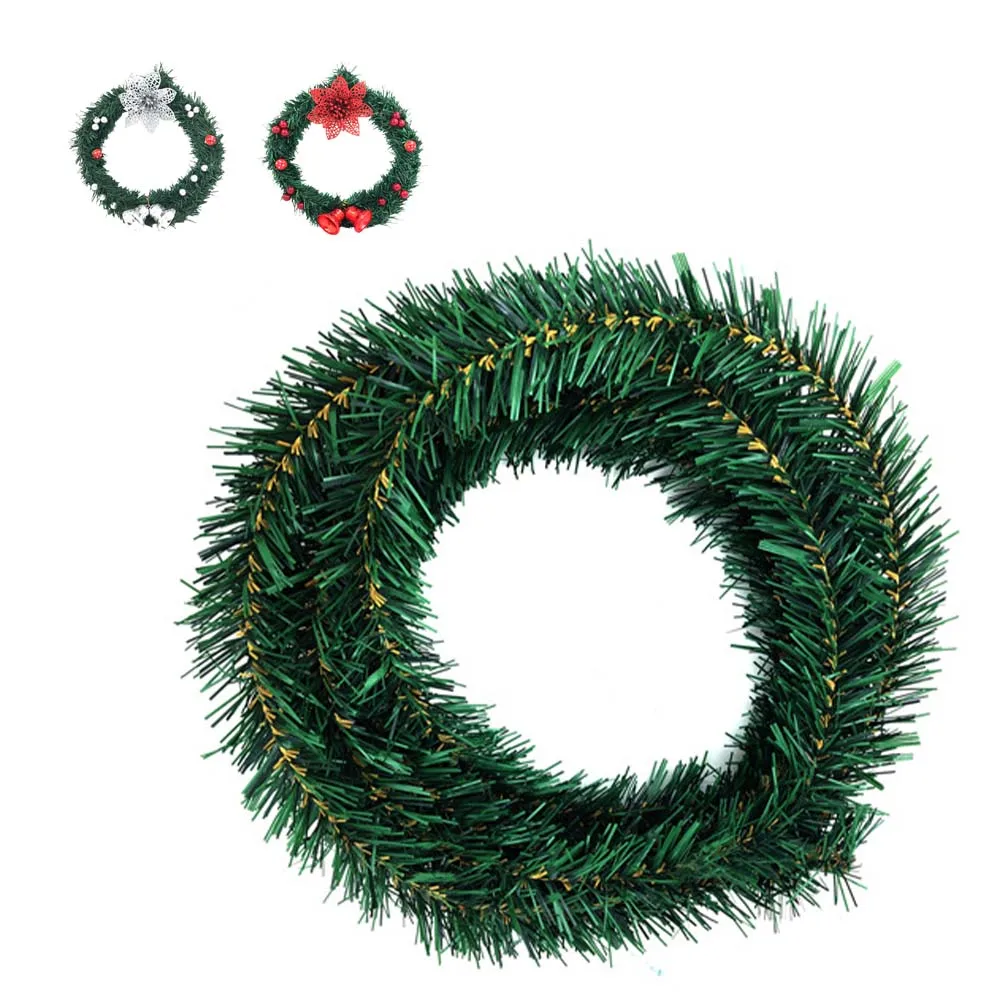 Рождественское украшение Рождественский венок ротанговая гирлянда ручной