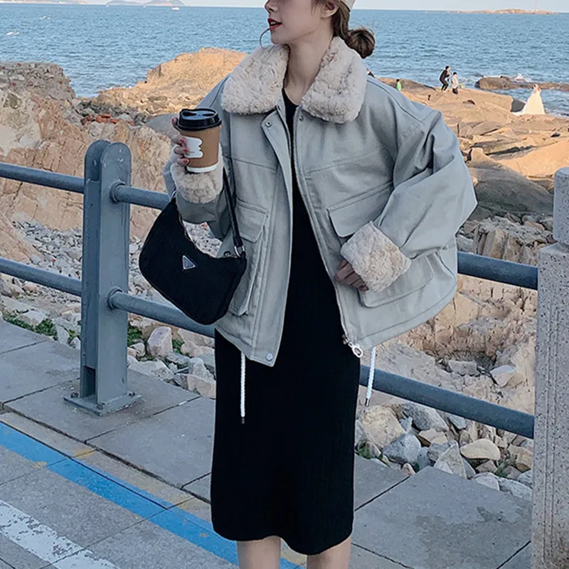 

Новинка Зима 2021, хлопковая куртка, стеганая куртка, женское плотное пальто, хлопковая куртка, хлопковое пальто в Корейском стиле