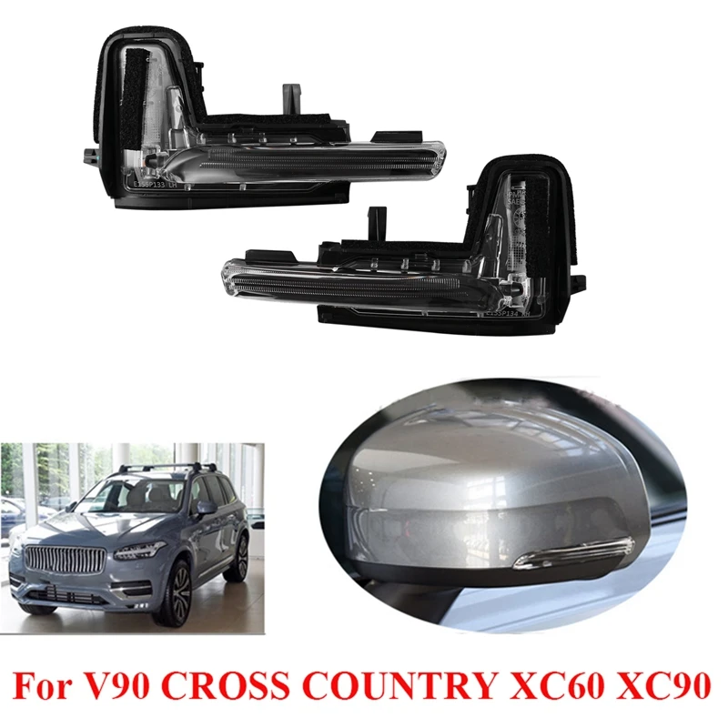 

Car LED Turn Signal Light Side Mirror Indicator for VOLVO V90 CROSS COUNTRY XC60 XC90 Turn Signal Blinker