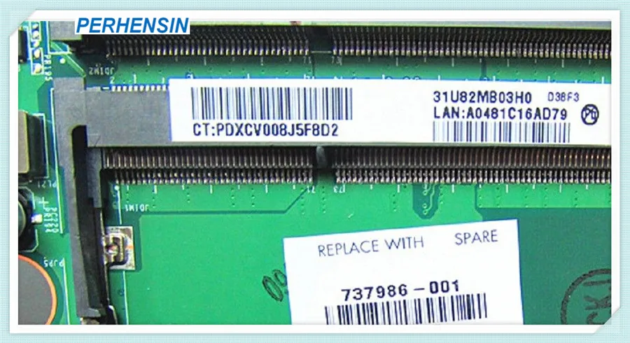Используется для HP 15-N i7-4500U CPU материнская плата DA0U82MB6D0 737986-001 737986-501 737986-601 100%