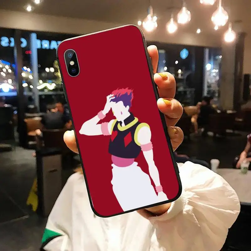 

Anime Hisoka Hunter x Hunters Phone Case for iPhone 11 12 pro XS MAX 8 7 6 6S Plus X 5S SE 2020 XR