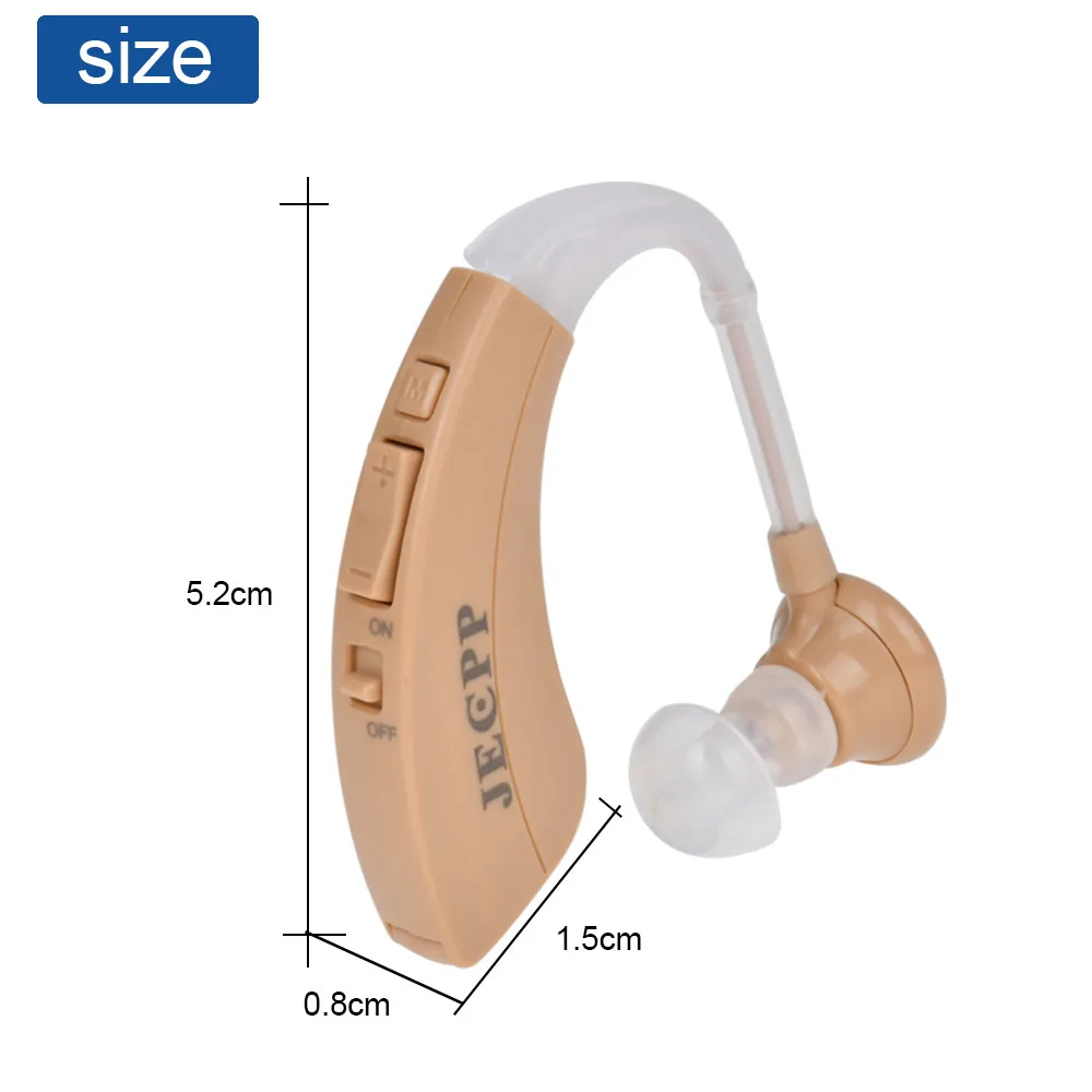JECPP слуховой аппарат для пожилых людей усилитель звука в ухо слуха усиления