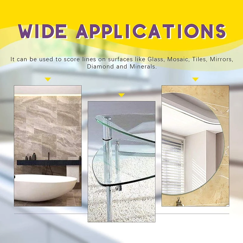 Набор инструментов для резки стеклянной плитки 2-в-1 включая плоскогубцы