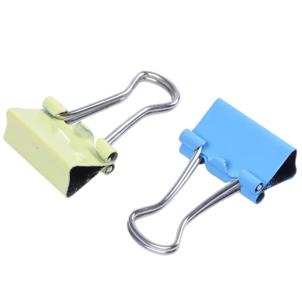 Mini Long Tail Binder Clips Set 60 Pcs/Lot Metal Paper Card Photo File Assorted Color | Канцтовары для офиса и дома