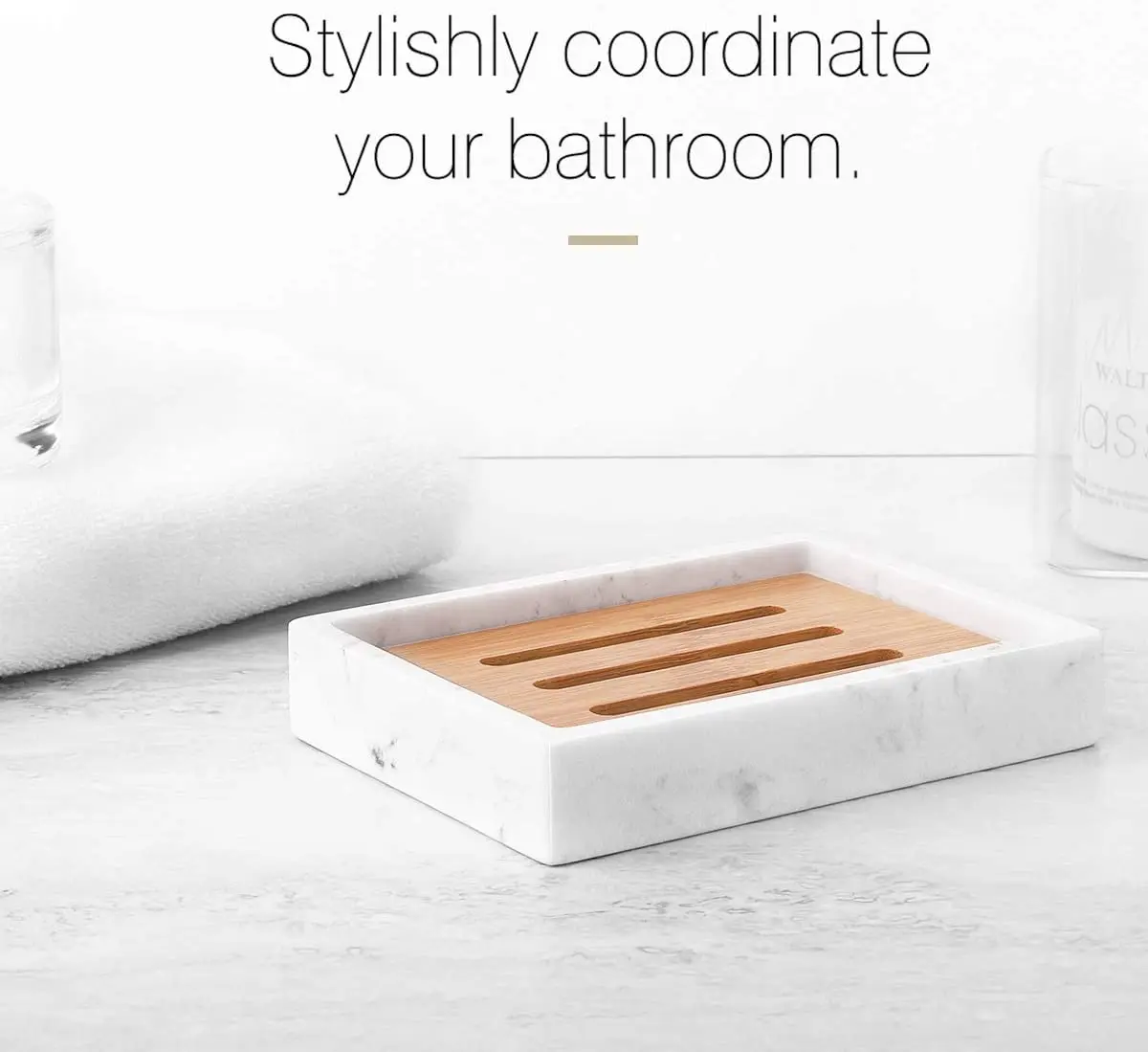 Поднос для мыла посуда из смолы бамбуковый держатель коробка душа кухонной