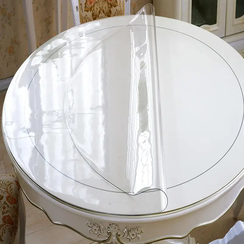 Домашний товар Plastique Mariage круглая наппа Ronde Tafelkleed Rond Toalha De Mesa покрытие ПВХ скатерть