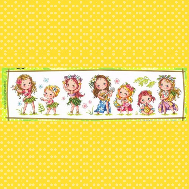 Набор для вышивки крестиком G123 Stich, наборы для рукоделия, хлопковая нить, новый дизайн, вышивка, вышивка крестиком