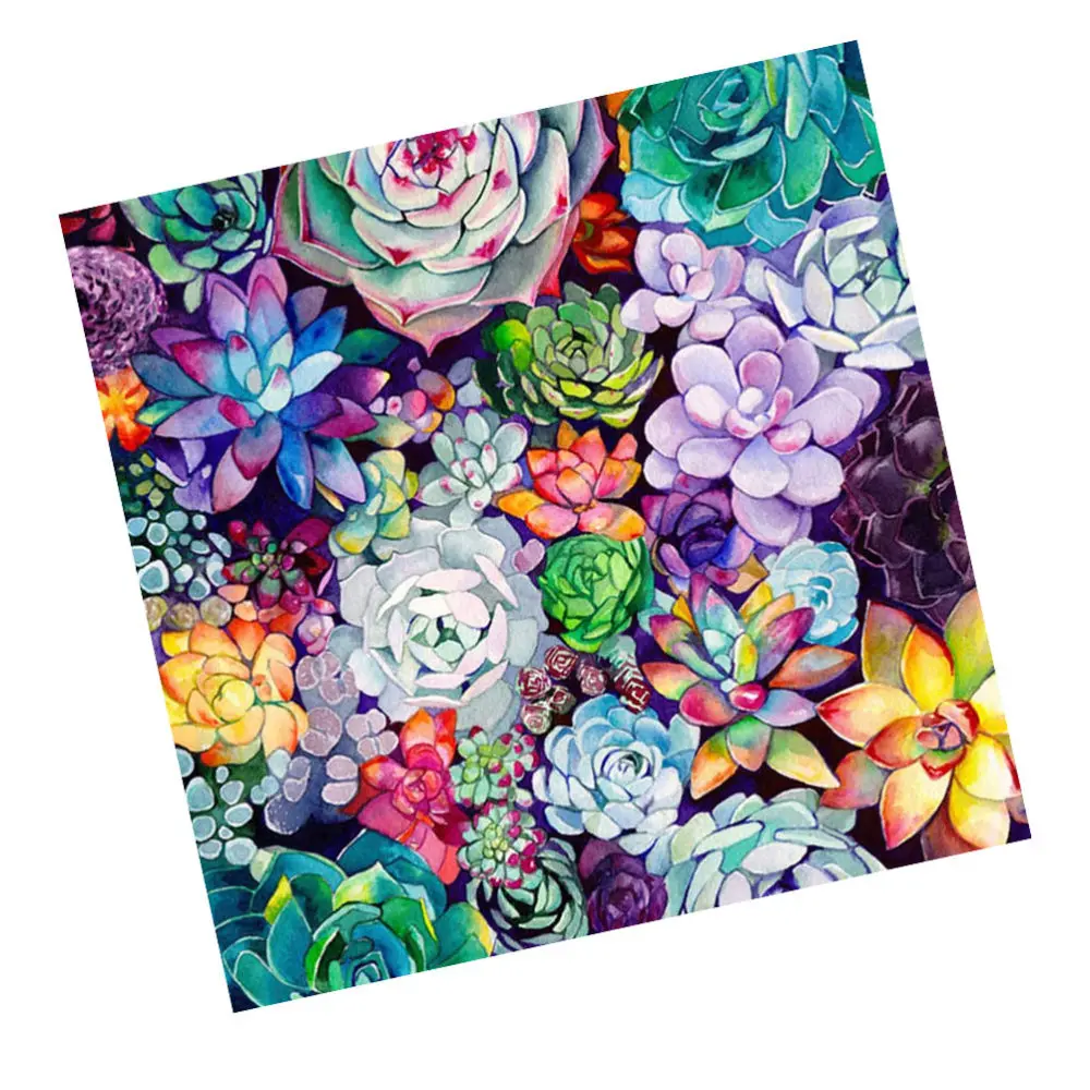 

DIY Succulents Diamond Painting Kit Full Drill Embroidery Cross Stitch Kit