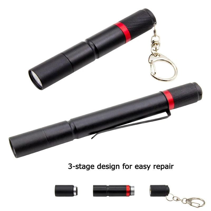 Светодиодный фонарь-ручка свет Портативный лампа XPE бусины IP67 Водонепроницаемый