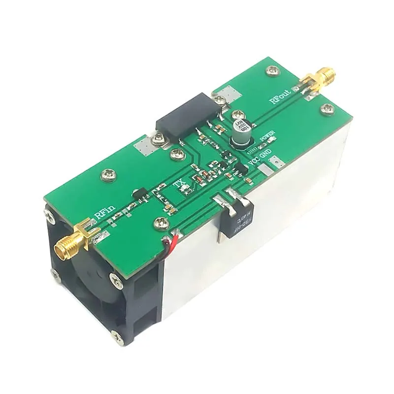 

Радиоусилитель мощности Lusya 433 МГц 350-480 МГц 13 Вт УВЧ RF AMP DMR с теплоотводящей платой