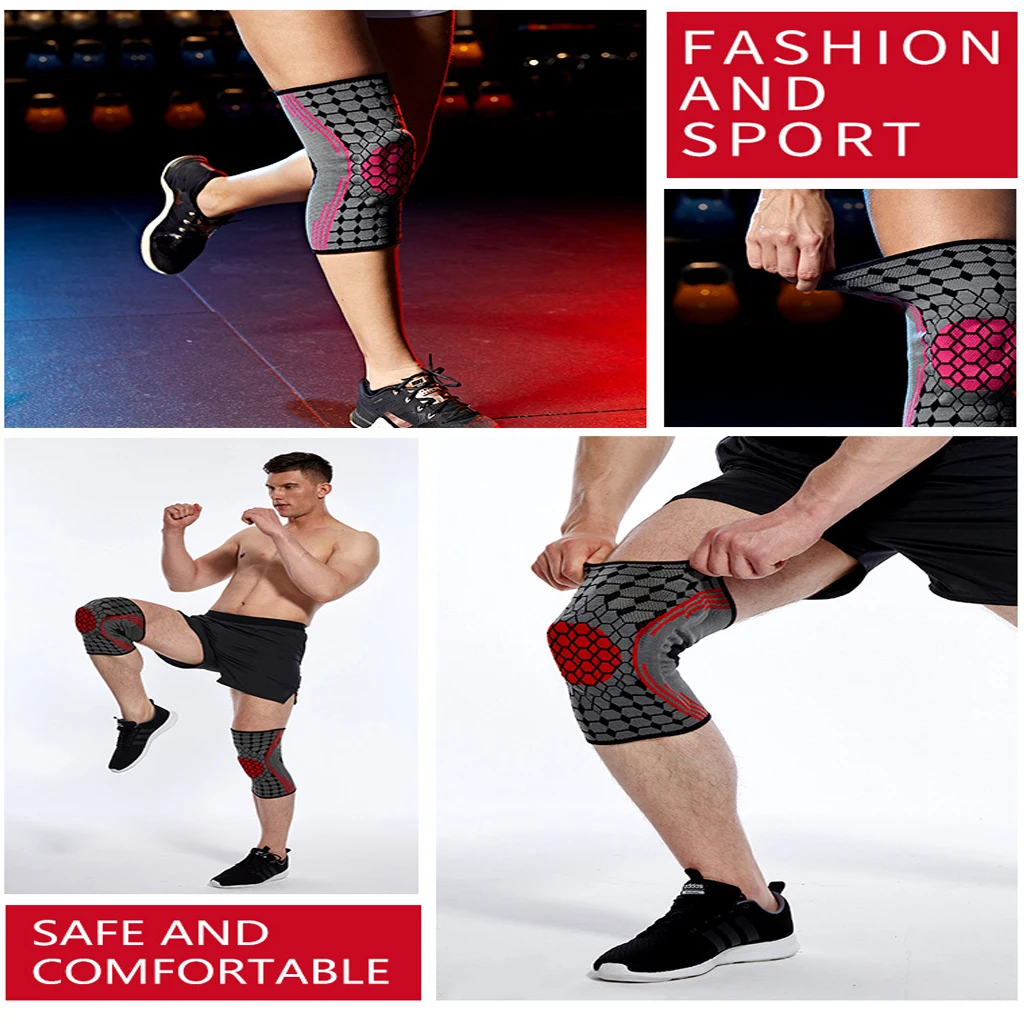 Баскетбольные наколенники REXCHI с силиконовой подкладкой Эластичный Нескользящий