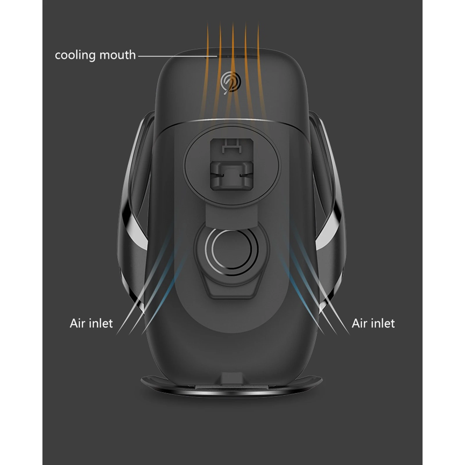 Бесплатная доставка беспроводное автомобильное зарядное устройство с