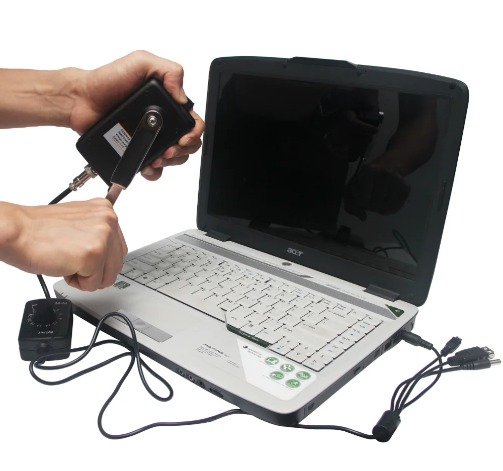 30w28v portable dynamo phone charger military 30w0 28v hand crank generator outdoor mobile phone computer charging free global shipping