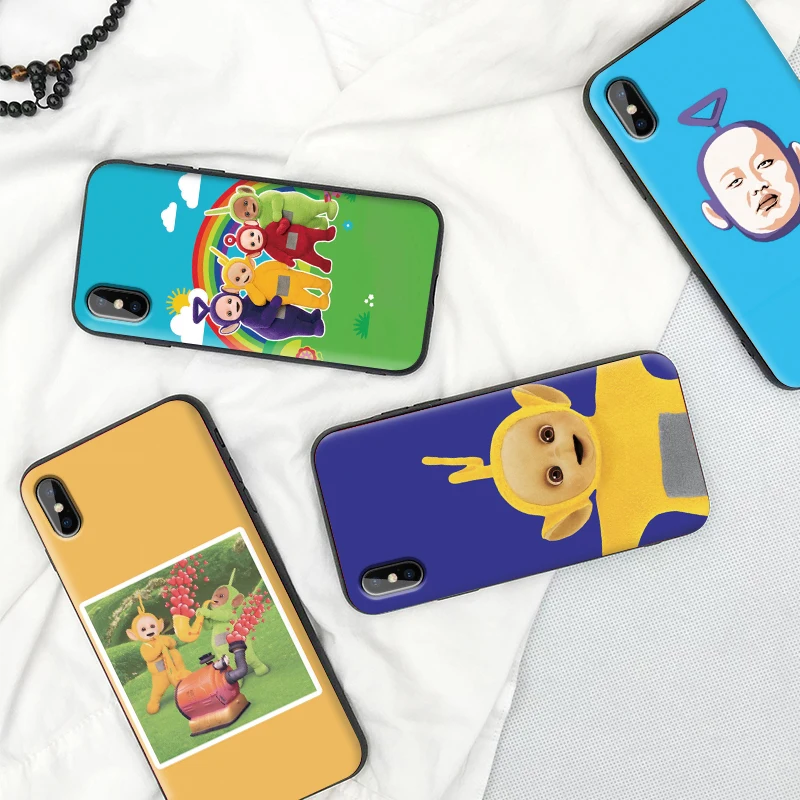 Милый мультяшный чехол для телефона iPhone XR 11 Pro XS Max X 5 5S 7 8 6 S Plus se teletubbies задняя