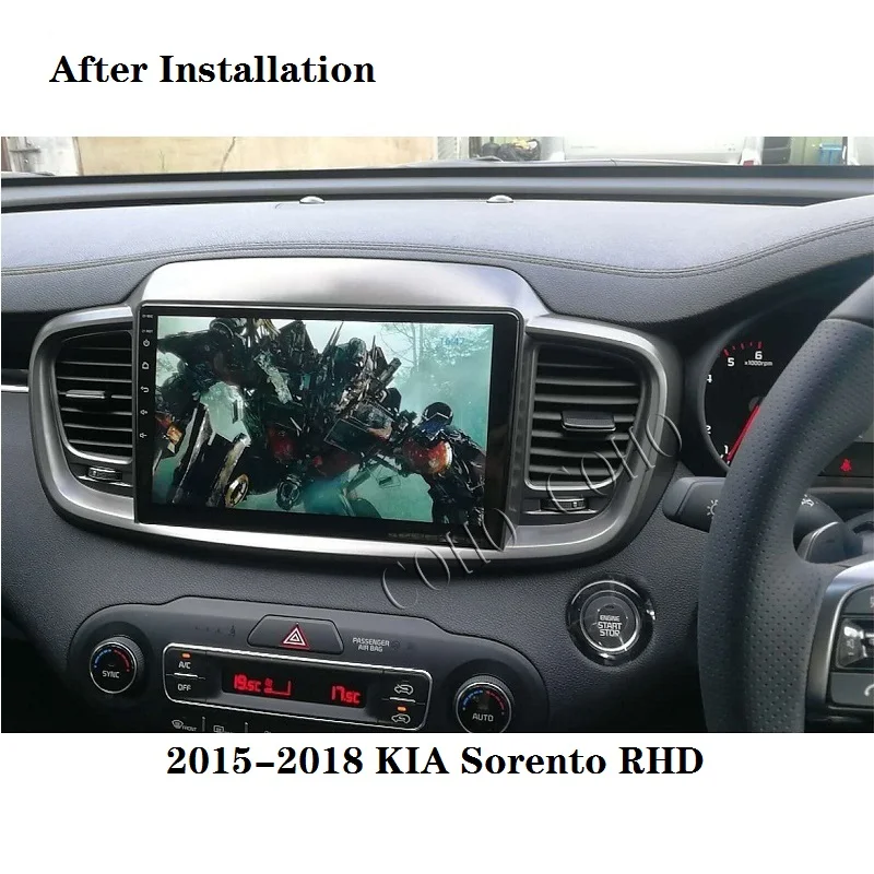 Sorento RHD Android 9,0 8-core, 4 Гб+ 64G машинный аудио 4G сим 1 din BT gps Радио android для KIA Sorento