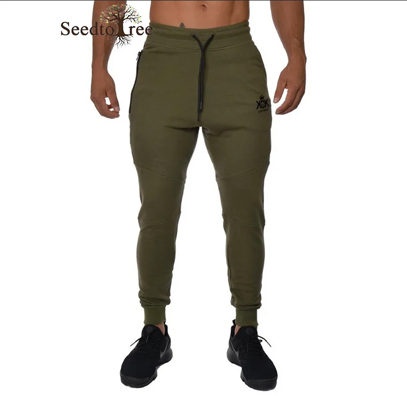 

Spring and Autumn Men's Casual Pants Korean Slim Straight Sports Pants Men's Binding Pants
