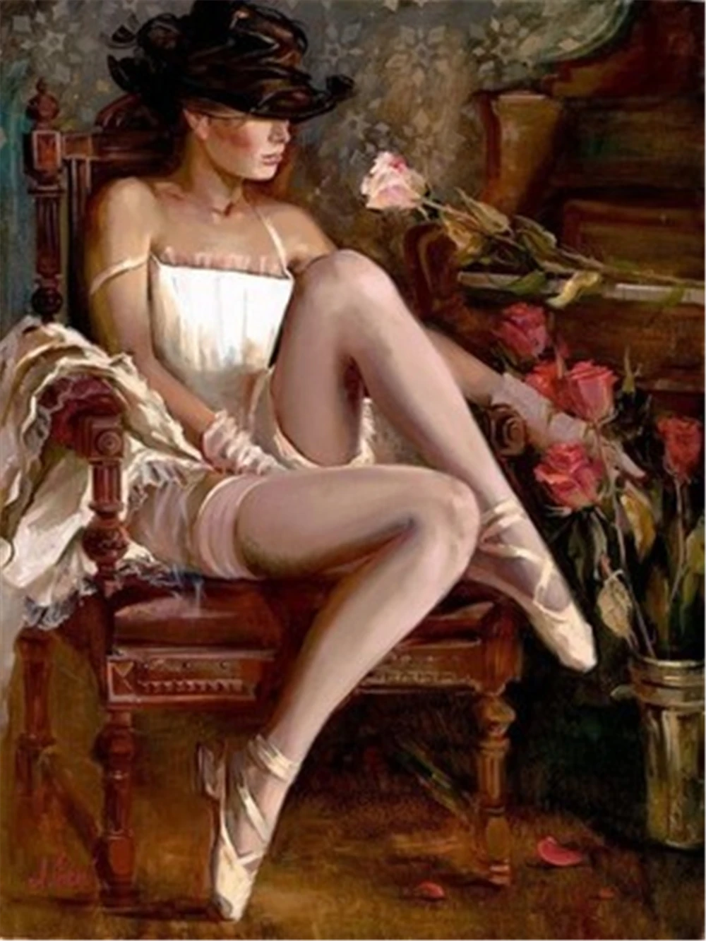 

Sonorous Life Painting By Numbers Fox Animal Oil Painting Wall Art Coloring By Numbers On Canvas Kits Handpainted Gifts