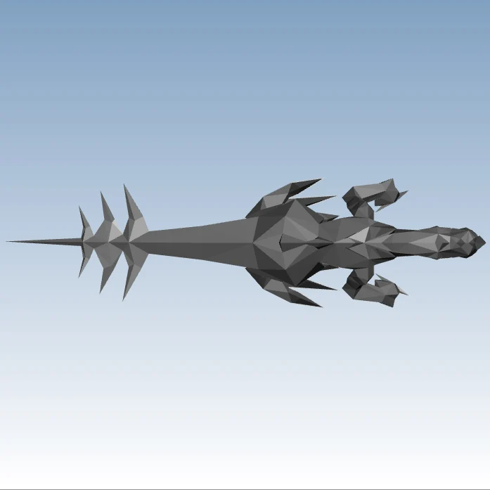 Mecha Dragon заказной заказ Высокое качество высокоточные цифровые модели 3D печать