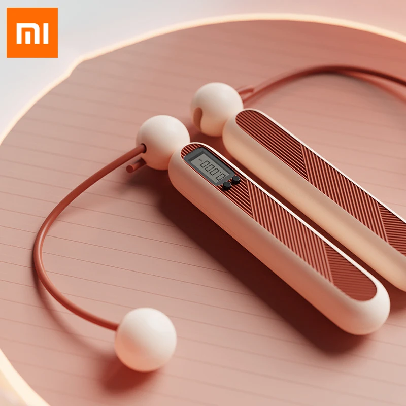 

Xiaomi Youpin New Cordless Electronic Skipping Rope Gym Fitness Smart Jump Rope with LCD Screen Counting Speed Skipping Counter