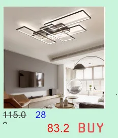 Chandelierrec Moden светодиодный потолочный светильник Домашнее освещение светильники Алюминиевый AC85-265V потолочный светильник для гостиной спальни низкие потолки