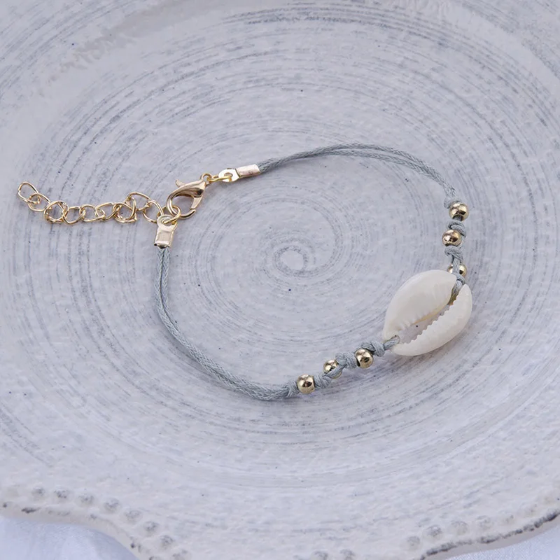 Модные наборы браслетов из натуральной ракушки кокосового дерева сердца