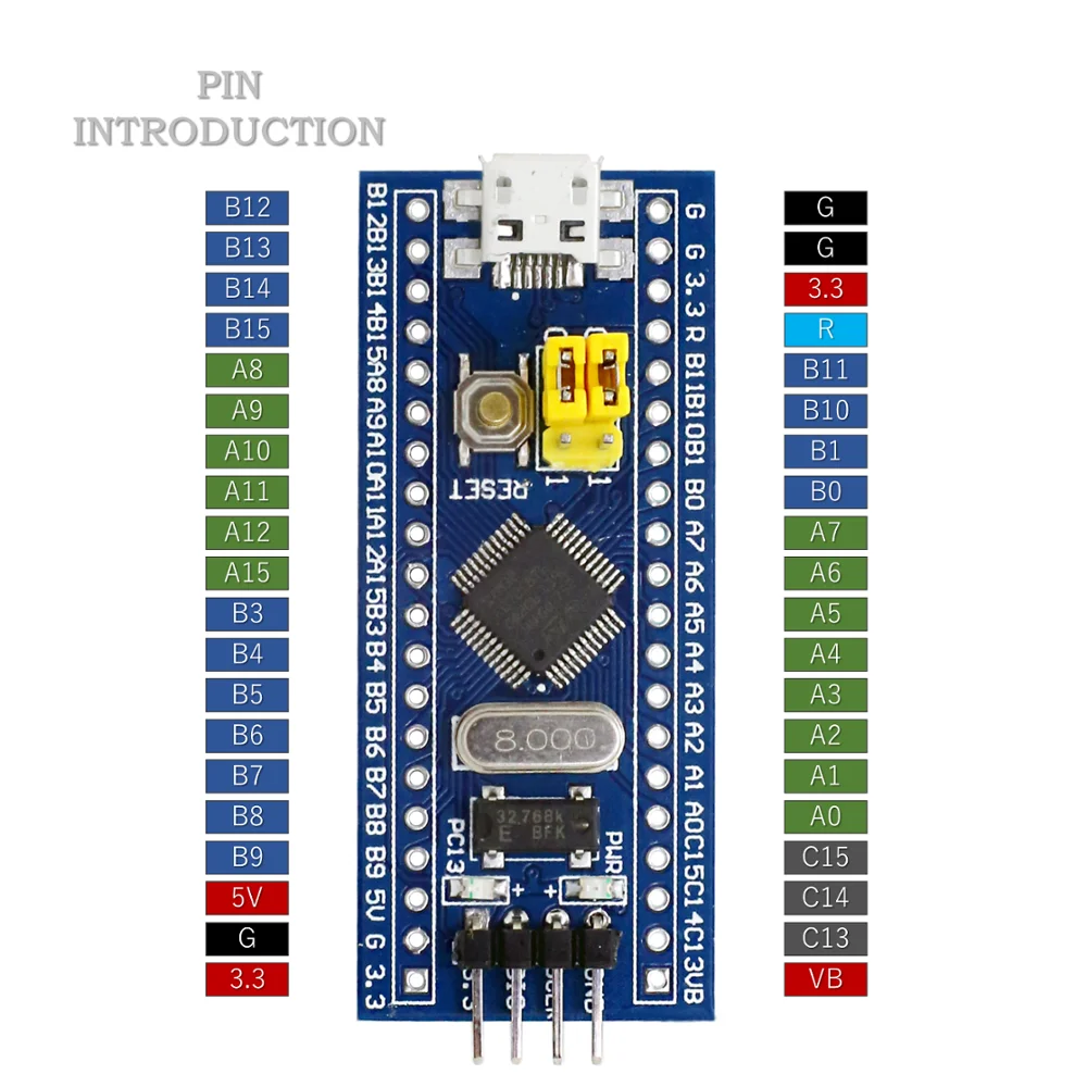 Настольная плата STM32F072C8T6 STM32F072 072C8T6 STM32F0|Демонстрационные стенды| |