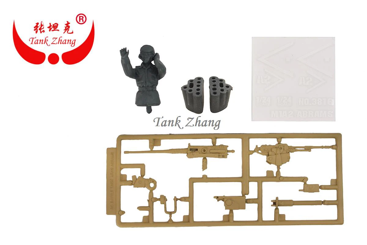 HENG LONG 3816 RC tank U.S.M1A2 ABRAMS 1/24 запасные части No. Пластиковый аксессуар | Игрушки и хобби