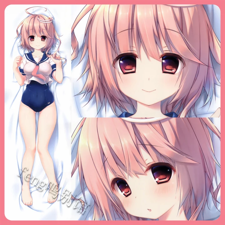 

Аниме I-58 Kantai Collection Dakimakura 2Way обнимающая Подушка Чехол для косплея японская наволочка подарки FMBG
