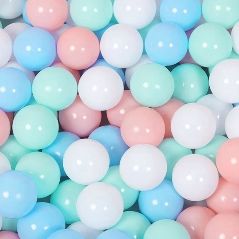 

50Pc Eco-Friendly Plastic Ocean Ball Soft Plastic Color Ball Bobo Pool Ball Children's Toy Pool Ocean Wave Ball Gift