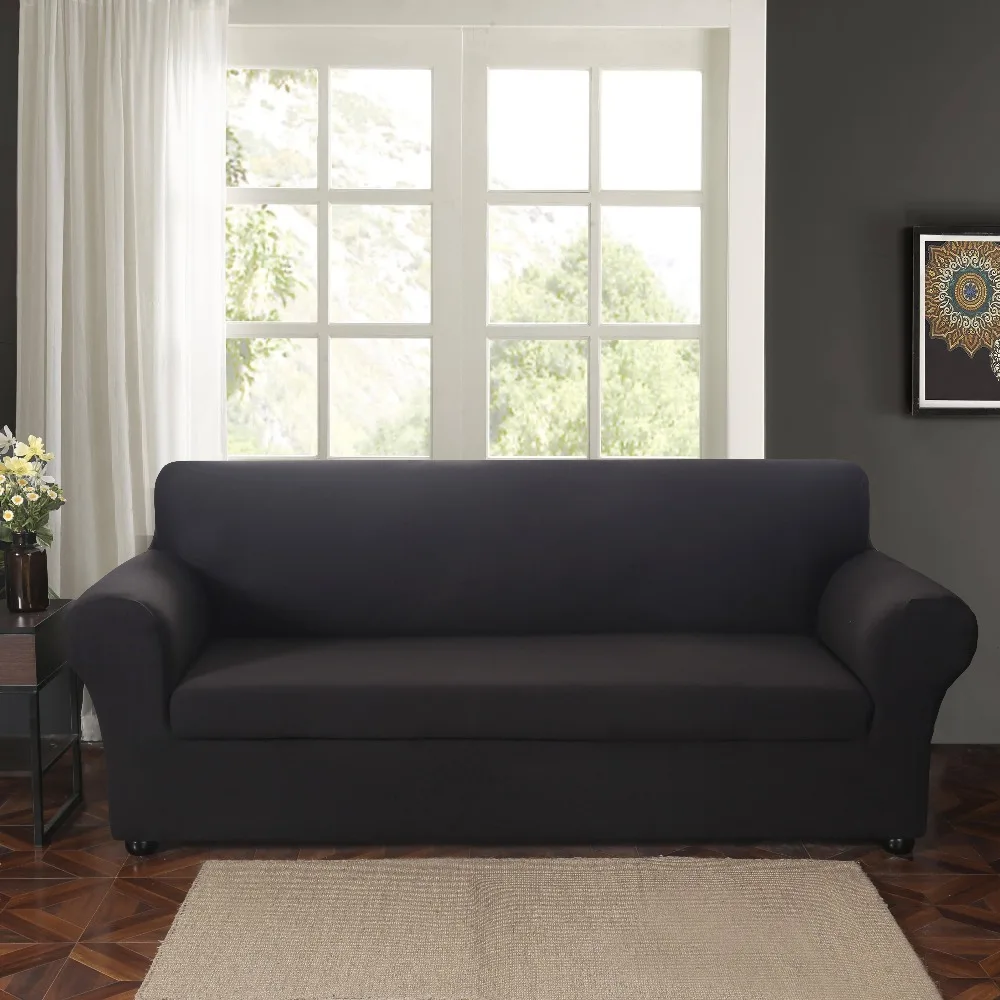 Стрейч диван Slipcover 2-шт. Диван-крышка мебель протектор диване Микро волокно супер мягкий прочный с эластичным дном