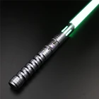 CIELTAN лазерный светильник сабля RGB металлический рукояти Меч 12 изменение Цвет с 6 Soundfonts обратный отсчет флэш-памяти на столкновение светильник сабля игрушки