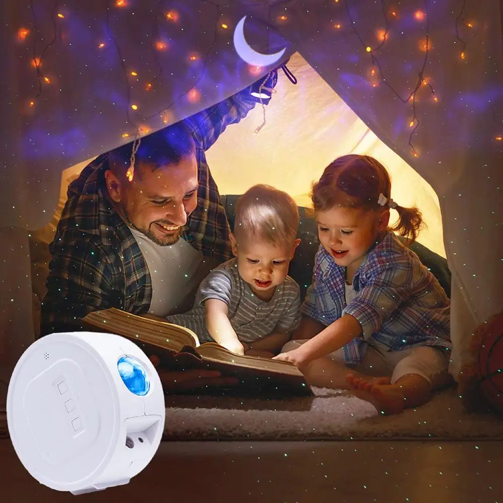 

LED Rotating Night Light Projector Starry Sky Star Master Kids Sleep Romantic LED USB Projector Lamp Child Gifts Starry Light