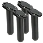 Держатель для удочки с утапливаемым креплением, 4 шт., кронштейн с крышкой, легкий и легкий, удобный для переноски, для Каяка