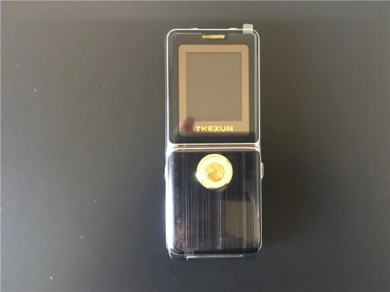 Новинка,, TKEXUN G6000, флип-телефон, две sim-карты, камера, MP3, MP4, двойной фонарь, роскошный, для пожилых людей, дешевый, 1,8 дюймов, сотовый телефон - Цвет: Черный