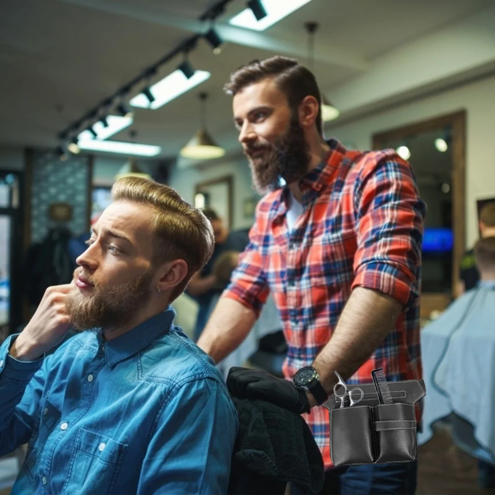 

Hair Stylist Hairdressing Scissor Holster Tools Pouch Hair Scissors Kit Bag