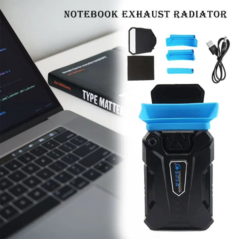 

Liser Universal Portable 14 Inch 15.6 Mute Notebook Gift Suction Fan Computer Exhaust Fan Notebook Cooler Radiator