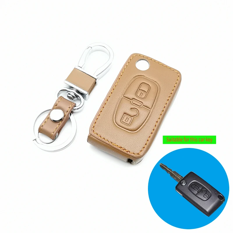 3 buttons remote control car key cover For Peugeot 107 206 207 307 407 308 607 Citroen C2 C3 C4 C5 C6 C8 Car wallet shell | Автомобили и