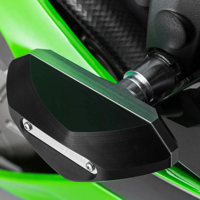 Для KAWASAKI ZX636 ZX-6R 2013-2017 рамка ползунок защита двигателя Ninja ZX 636 636E 6R ползунки ZX6R 2017
