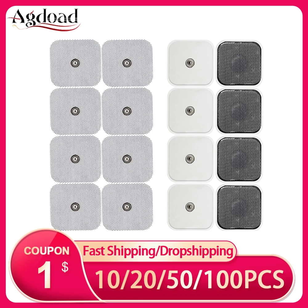 Многоразовые массажные гелевые прокладки для акупунктуры 10/20/50/100 шт. стимулятор